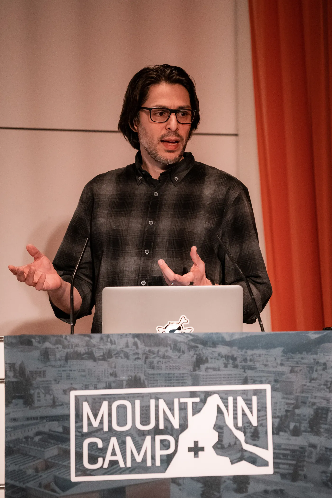 Attendees at the Drupal Mountain Camp 2019 in Davos